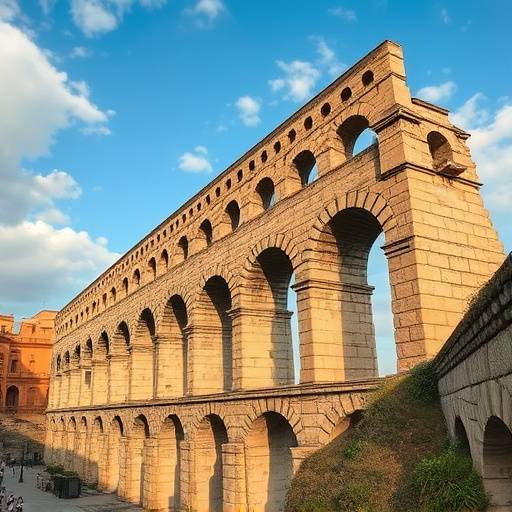Tour por Segovia: El acueducto romano en 'Espartaco'